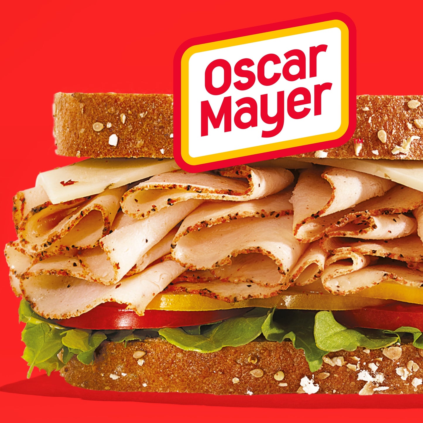 Oscar Mayer Deli Fresh Cracked Black Pepper Sliced Turkey Breast Deli Lunch Meat Family Size, 16 oz Package