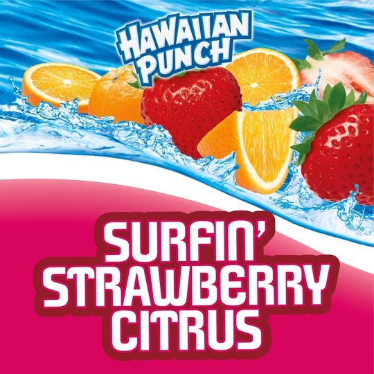 Hawaiian Punch Surfin' Strawberry Citrus Juice, 1 Gal, Bottle