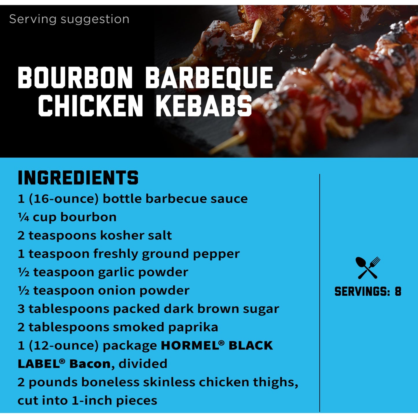 HORMEL BLACK LABEL Pork Bacon, Thick Cut, 16 oz Plastic Package