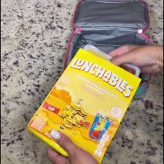 Lunchables Nachos Cheese Dip & Salsa Kids Lunch Snack, 4.4 oz Tray